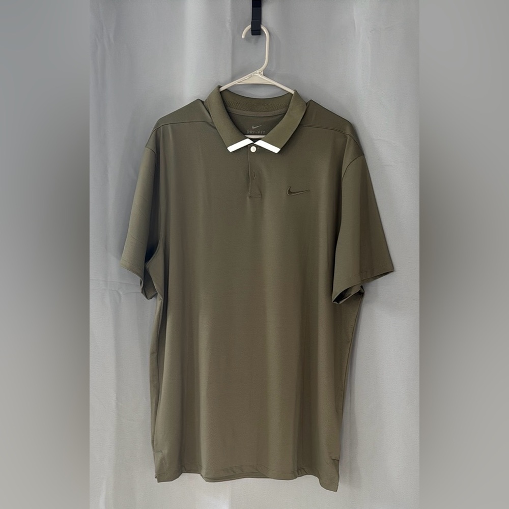 Nike Green Polo Shirt Casual Comfort